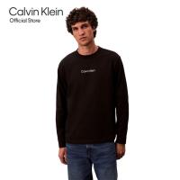 ราคา CALVIN KLEIN เสื้อยืดคอกลมแขนยาวผู้ชาย ทรง Relaxed รุ่น 4LD232G UB1 สีดำ (24975061863)