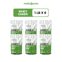 ราคา 6LB12LB MakeMoves Whey Protein GAINER XXL พร้อมแก้วเชค Shaker เวย์โปรตีน เพิ่มน้ำหนัก สร้างกล้ามเนื้อ (26284259020)