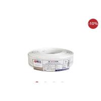 ราคา สาย VAF 2x2 5 CONNECT BRAND 30ม 50ม100ม สายไฟ Electric Cable Wire BCC VAF 2 x 2 5 Sq mm Electric Cable Length 100 Meter White Color (23317898625)
