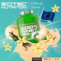 ราคา SCITEC NUTRITION Whey Isolate 1816g เวย์โปรตีน สูตรลีน คุมหิว เพิ่มกล้ามเนื้อ (26159514196)