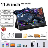 ราคา DITU Portable Monitor 14 นิ้ว 15 6 นิ้วจอคอมพิวเตอร์ 1080P 60Hz หน้าจอคอม IPS หน้าจอสัมผัส For PS3 4 5 สวิตช์ Xbox Laptop (24811762324)