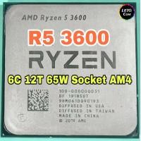 ราคา ซีพียู CPU AMD Ryzen 5 3600 3 6GHz turbo 4 2GHz AM4 6คอ12เทรด ฟรีซิลิโคน1ซอง R5 3600 USED (22756027870)