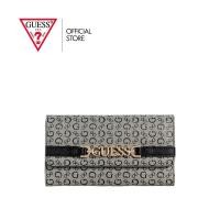 ราคา GUESS กระเป๋า รุ่น A9840238 RHANNON SLG FLAP CLUTCH สีดำ (25930927958)