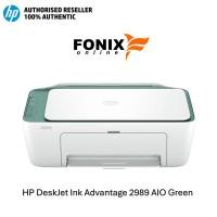 ราคา ปริ้นเตอร์ HP DeskJet Ink Advantage 2989 Green All in One COPY PRINTER SCAN (26191778260)