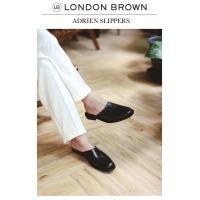 ราคา LONDON BROWN ADRIEN รองเท้าหนัง SLIPPERS (18885018686)