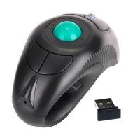 ราคา 2 4G Wireless Air Mouse Ergonomic Trackball Handheld Finger USB Mouse USB Optical Trackball Mice Trackball Mice For Laptop (21465912992)