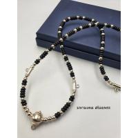 ราคา SK032 สร้อยกะลา แต่งด้วยเม็ดเงินแท้ แขวนพระ 4 องค์ เม็ดเงิน 64 เม็ด ขุน 13 มิล 26 นิ้ว สร้อยพระ สร้อยคอ (16513778608)
