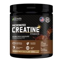 ราคา Ozmolts Creatine Monohydrate Supplements ลดไขมัน เพิ่มแรง รสไอศกรีมวานิลลา ครีเอทีน Creatine Powder 300g (23189159641)