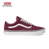 ราคา VANS OLD SKOOL RED WHITE รองเท้า ผ้าใบ VANS ชาย หญิง (23880544140)