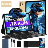 ราคา 2025 แท็บเล็ต Tablet 5G Android 13 16GB 1TB 10 1 นิ้ว HD Dual SIM 10000mAh 5G wifi รับประกัน 3 ปี (26224702091)