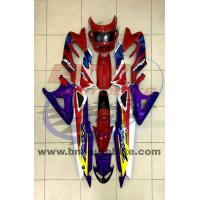 ราคา ชุดสี DASH 125 NEW สีแดง ขาว ม่วง เต็มคัน อกไก่ Honda แดช125 ปี98 2001 เฟรมรถ กรอบรถ แฟริ่ง เปลือก ABS ไฟเบอร์ (14694754115)