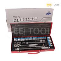 ราคา EURO KING TOOLS ชุดประแจบล็อก 24 ชิ้น ขนาด 1 2 4หุน ชุดดอกไขควง ชุดบล็อค ชุดบล็อก ชุดประแจ เครื่องมือช่าง (6047434855)