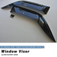 ราคา คิ้วกันสาดรถ ใหญ่ กันฝน ใหญ่ DAIHATSU HIJET Track S100P S110P S200P S210P S201P S211P BIG WIDE TYPE Weather Guard Rain Deflector Window Visor อะไหล่ รถ (101778181)