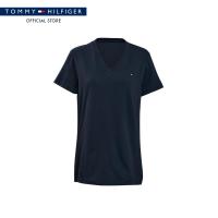ราคา Tommy Hilfiger เสื้อยืด ผู้หญิง รุ่น XW0XW02107 BEH สีดำ (24623812018)