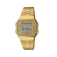 ราคา casio นาฬิกาข้อมือผู้หญิง สายสเตนเลส สีทอง รุ่น A 168WG 9W คาสิโอ้ A168 A 168 ข้อเลื่อนปรับเองได้ watchestbkk จำหน่าย คาสิโอ แท้ ประกันศูนย์1ปี (1799682321)