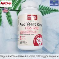 ราคา ข้าวยีสต์แดง Red Yeast Rice 600mg Kaneka Q10 50mg 120 Veggie Capsules Jarrow Formulas (7611839805)