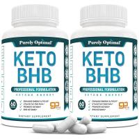 ราคา Purely Optimal Keto BHB Exogenous Ketones Supplement Keto Diet Pills for Ketosis Energy Focus Metabolism for Women and Men 120 Capsules (26399787329)