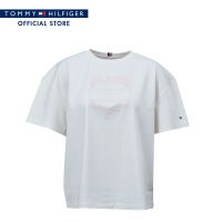 ราคา Tommy Hilfiger เสื้อยืด ผู้หญิง รุ่น WW0WW46007 Z00 สีขาว (24207850370)