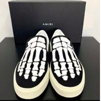 ราคา สินค้าพร้อมส่ง รองเท้า AMIRI อุปกรณ์ครบ ภาพจากงานจริง กระดูกขาวดำ ยอดฮิค (15394686371)