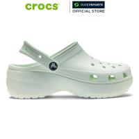 ราคา CROCS Classic Platform Clog รองเท้าลำลองผู้หญิง (25267417566)
