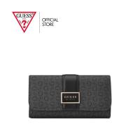 ราคา GUESS กระเป๋า รุ่น SG193251 ISABELLA SLG SLIM CLUTCH สีดำ (26072645995)