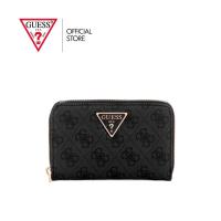 ราคา GUESS กระเป๋า รุ่น SG7459140 LAUREL II SLG MED ZIP AROUND ZIP WALLET สีดำ (25049270232)