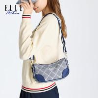 ราคา ELLE Active กระเป๋าสะพายข้างผ้าลายเรโทร ELLE Active สำหรับผู้หญิง ดีไซน์เก๋ไก๋ ทรงสปอร์ต สไตล์ยูนิเซ็กซ์ กระเป๋าใต้วงแขน (24889011183)