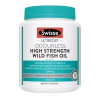 ราคา ของแท้ 100 Swisse Odourless Wild Fish Oil 1500 mg 400 Softgels EXP 11 2027 (24816294759)