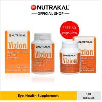 ราคา NUTRAKAL Vizion 90 capsules free 30 capsules อาหารเสริมสูตรครบถ้วนบำรุงสุขภาพตา (25396990077)