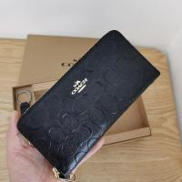 ราคา Coâćh กระเป๋าสตางค์ แท้ F53834 กระเป๋าสตางค์ผู้หญิง กระเป๋าสตางค์ยาว กระเป๋าสตางค์บัตร (16250622426)