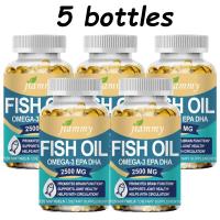 ราคา Omega 3 Fish Oil Supplement 2500 mg สุขภาพตาและข้อต่อ (25524476617)