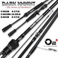 ราคา คัน O2 Dark Knight 2022 คันเบ็ดตีเหยื่อปลอมท่อนเดียว เป็นคันกราไฟท์ ที่ออกแบบสำหรับตกปลาช่อน ชะโด และปลาล่าเหยื่อทั่วไป มีทั้งเบทและสปินนิ่ง (16916081343)