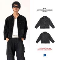 ราคา Kodangs Carter Black Denim Jacket เสื้อแจ็คเก็ตยีนส์ เดนิมส์ สีดำ เสื้อแจ็คเก็ตผู้ชายผู้หญิงสีดำ (24269366824)