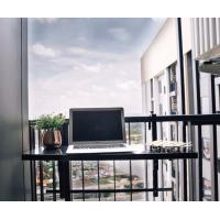 ราคา โต๊ะพับแขวนระเบียง โต๊ะพับได้ ขนาด 30X80 ซ ม โต๊ะเอนกประสงค์ โต๊ะแขวนราว โต๊ะกาแฟ โต๊ะบาร์ โต๊ะทำงาน โต๊ะแต่งสวน โต๊ะตกแต่งคอนโด Balcony table (441331924)