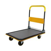 ราคา รถเข็นท้องแบนพื้นเหล็ก4ล้อแบบพับเก็บได้ GIANT KINGKONG รุ่น TT4300CA ขนาด 300 กก สีเทา เหลือง (16553823834)