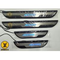 ราคา Scuff Plate มีไฟสีฟ้า Honda Accord ปี 2013 2018 ชายบันไดมีไฟ ฮอนด้า Accord ปี 2013 2018 (10218783706)