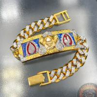 ราคา กรอบติดสายฝังเพชรCZทั้งเส้นงานทองสูตรชุบน้ำทอง สำหรับใส่หัวเลสขนาด4บาทหลวงพ่อรวยหลวงพ่อพัฒน์และอื่นๆทุกเกจิ (8016832416)