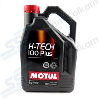 ราคา MOTUL น้ำมันเครื่อง H TECH 100 PLUS 5W 30 สำหรับเครื่องยนต์เบนซิน 4 ลิตร (5737649)