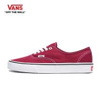 ราคา VANS AUTHENTIC RED WHITE รองเท้า ผ้าใบ VANS ชาย หญิง (23880374929)