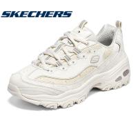 ราคา Skechers รองเท้าผ้าใบสีขาวแบบสบายๆ สำหรับผู้หญิง ดีไซน์แพนด้าและปักด้วยดอกเดซี่ (126259754214)