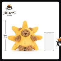 ราคา Jellycat Bartholomew ชุดหมีสีเหลืองที่ถอดออกได้ตุ๊กตาหนานุ่มฟรี Jellycat ถุงหูรูดฟ้า (25309729774)
