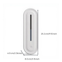 ราคา Automatic Soap Dispenser Touchless Infrared Wall Mount Foaming Hand Soap Dispenser Bathroom Home (25676191976)