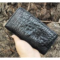 ราคา Long Wallet Single Zipped Made Genuine Crocodile Leather (23933263036)