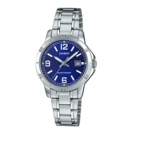 ราคา นาฬิกาข้อมือผู้หญิง สีเงิน สายสแตนเลส รุ่น LTP V004D 2BLTP V004D 1B2 จากร้าน MIN WATCH (8014597516)
