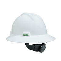 ราคา MSA หมวกนิรภัย หมวกเซฟตี้ ปีกรอบ V Gard Full Brim Class E USA import มาตรฐาน ANZI EN (916910340)