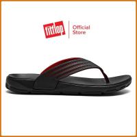 ราคา FITFLOP TRAKK II WATER RESISTANT EVA FLIP FLOPS รองเท้าแตะแบบหูหนีบผู้ชาย Mens clamp toe slippers Lightweight and breathable mens slippers FL9 TJ957 Slides Flip Flops (24796626468)