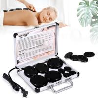 ราคา จัดส่งรวดเร็ว ชุดหินนวดหินบะซอลต์9 20ชิ้นสำหรับนวดตัวหินด้วยกล่องทำความร้อนชุดหินร้อน (22816463879)