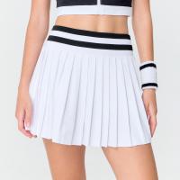 ราคา Janesuda x Wakingbee Serve Skorts กระโปรงพลีท เทนนิส กอล์ฟ มีซับใน ขอบเอวผ้าริบลายทาง เก็บหน้าท้อง (26196062243)