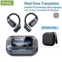 ราคา HTC NE25 Wireless Earbud Panoramic Bass Enhancement Color Touch Screen สวมใส่สบายบลูทูธ 5 4 AI Translator หูฟัง (25261748005)