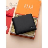 ราคา ELLE HOMME กระเป๋าสตางค์ผู้ชายดีไซน์คลาสสิก (25671945284)